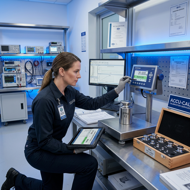 Поверка весов